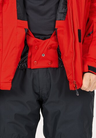 Whistler Athletic Jacket 'Carbon' in Red
