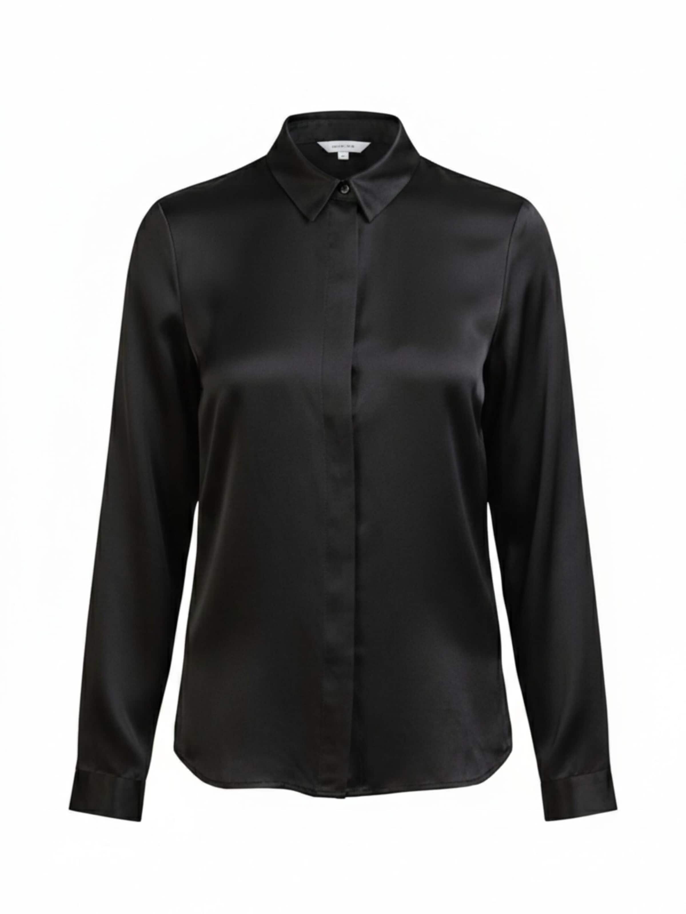 Posh Gear Blouse 'Seidenbluse Camicia da Donna' in XS in Black, Item view