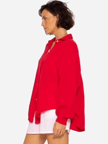 SASSYCLASSY Bluzka w kolorze czerwony