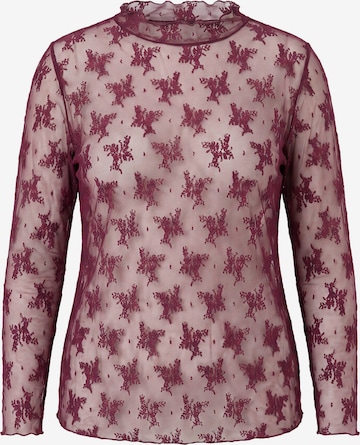 MIAMODA Shirt in Red: front