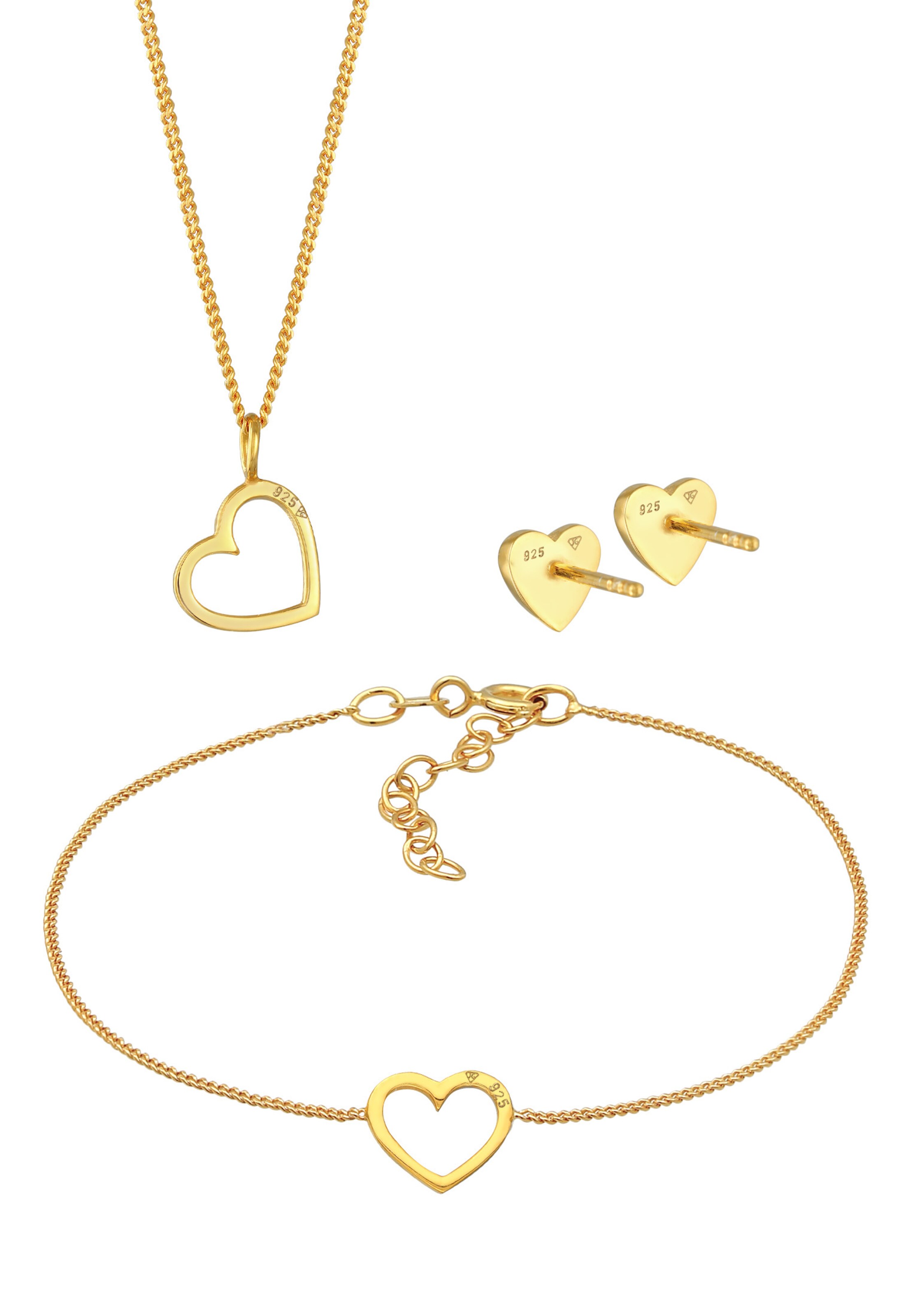 Parure de bijoux ELLI en or