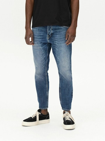 GABBA Slimfit Jeans 'Alex' in Blauw: voorkant
