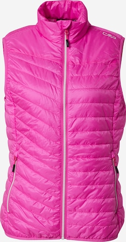 Gilet de sport CMP en rose : devant