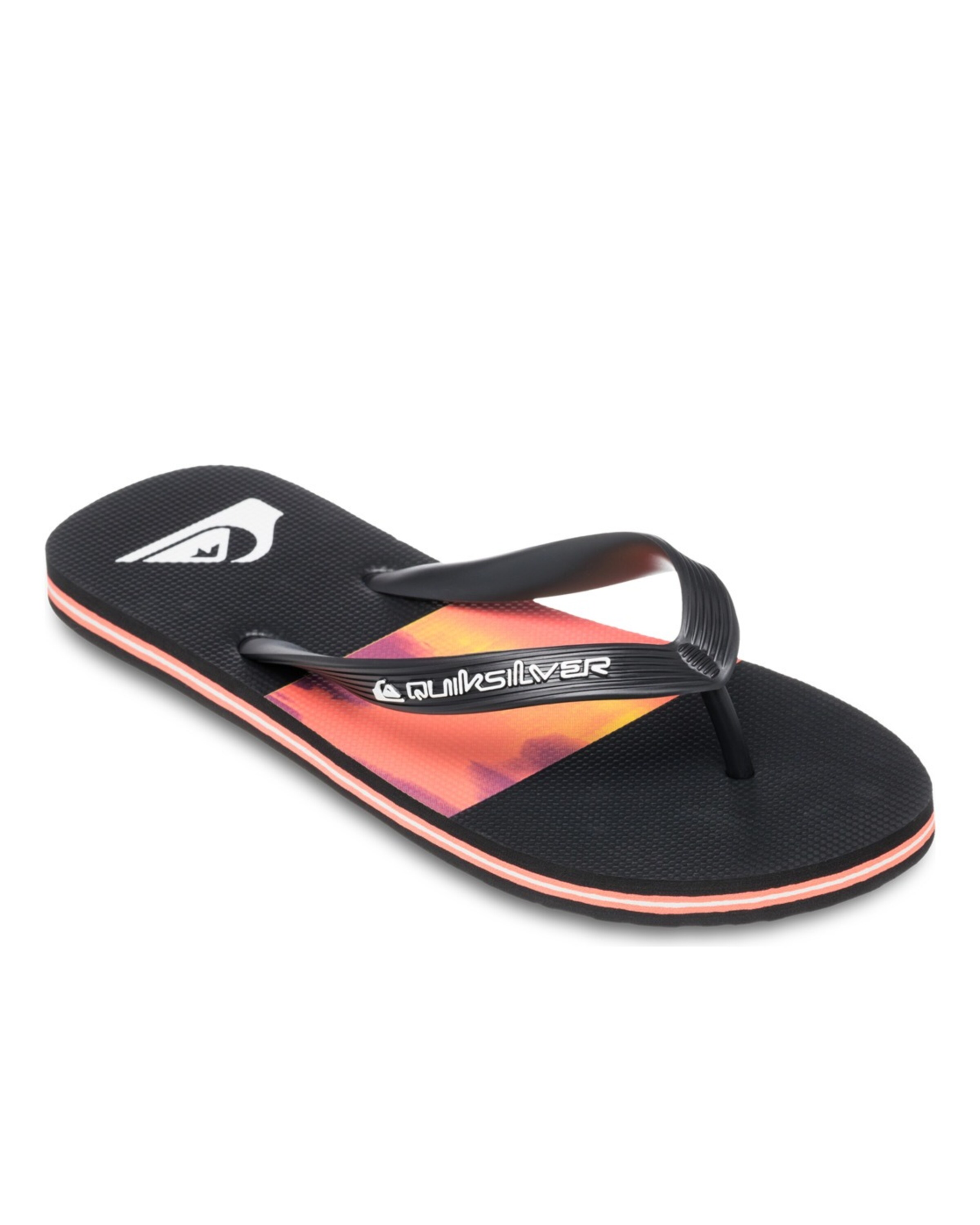 QUIKSILVER Teenslippers 'Molokai Stripe 25' in Roze
