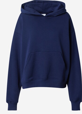 Gina Tricot Sweatshirt in Blauw: voorkant