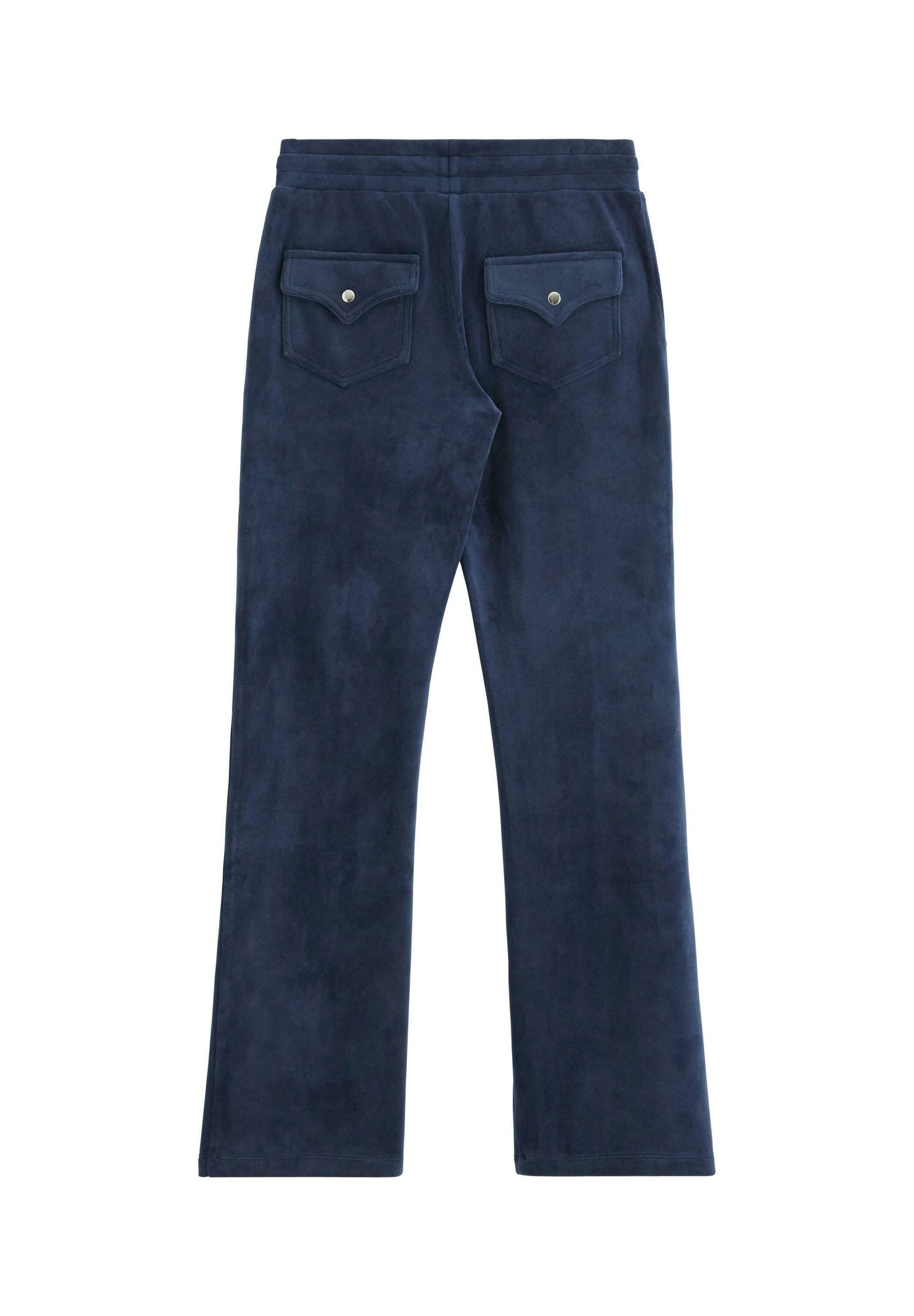 Lindex - regular Pantalón en azul