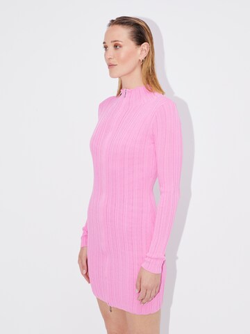 LeGer by Lena Gercke Stickad klänning 'Fina' i rosa