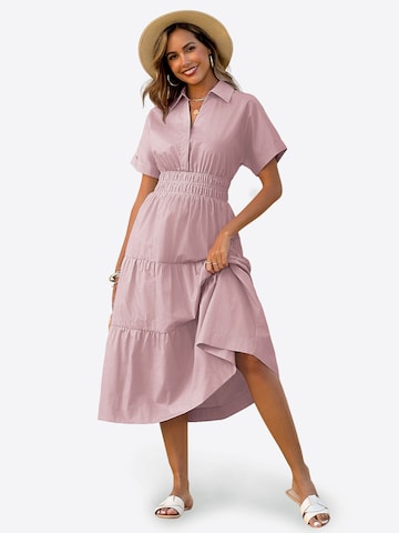 Imily Bela Kjole i pink: forside