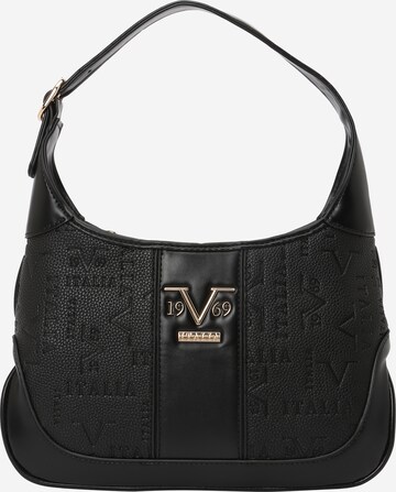 Borsa a spalla 'Talia' di 19V69 ITALIA in nero: frontale