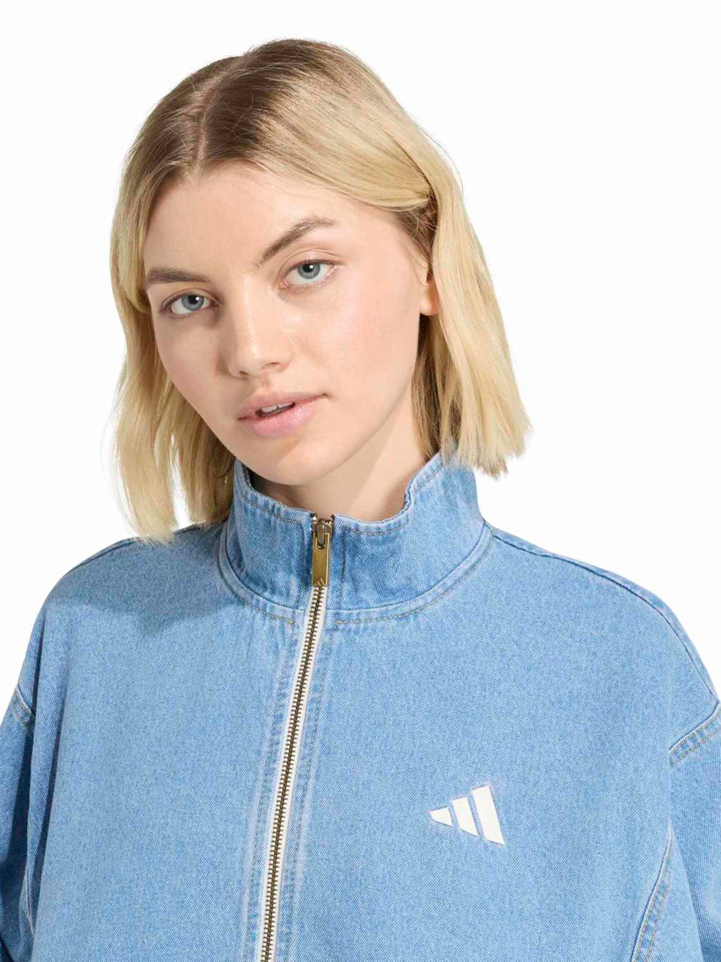 Jachetă de trening de la ADIDAS SPORTSWEAR pe albastru