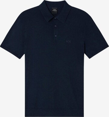 ARMANI EXCHANGE - Camiseta 'KNIT 8NZF5D ZM3JZ' en azul: frente