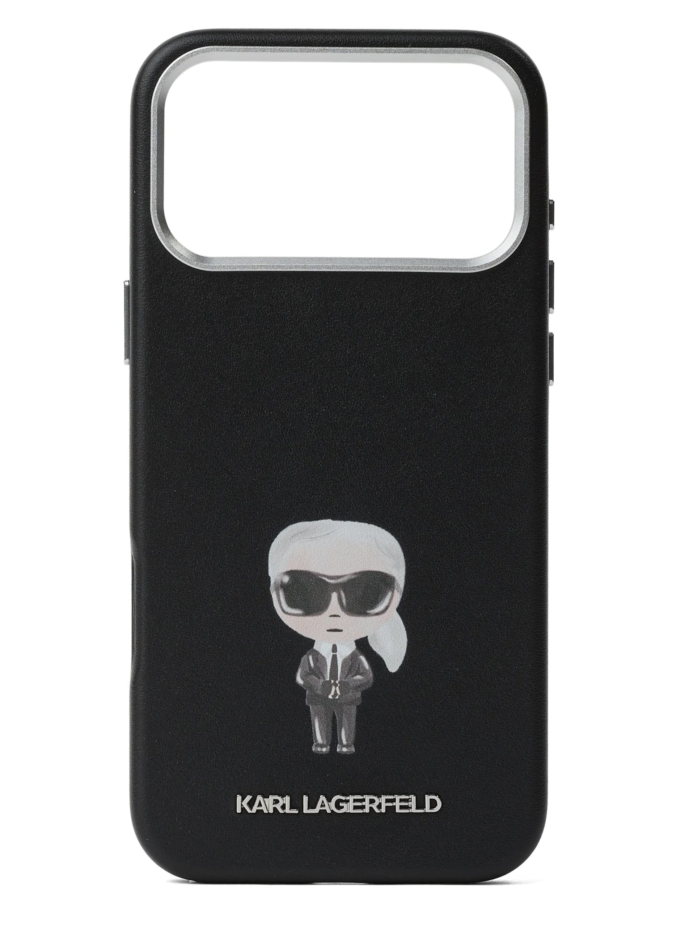 Karl Lagerfeld - Capas para smartphones em preto: frente