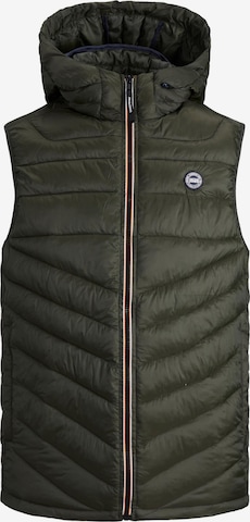 JACK & JONES Bodywarmer 'Hero' in Groen: voorkant