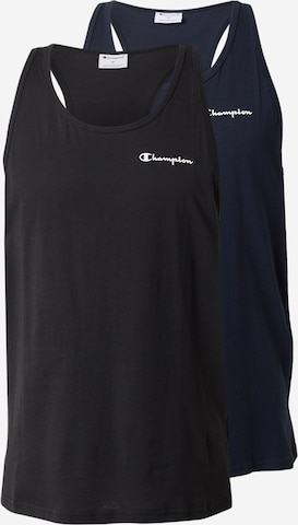 Champion Authentic Athletic Apparel Tričko - Modrá: predná strana