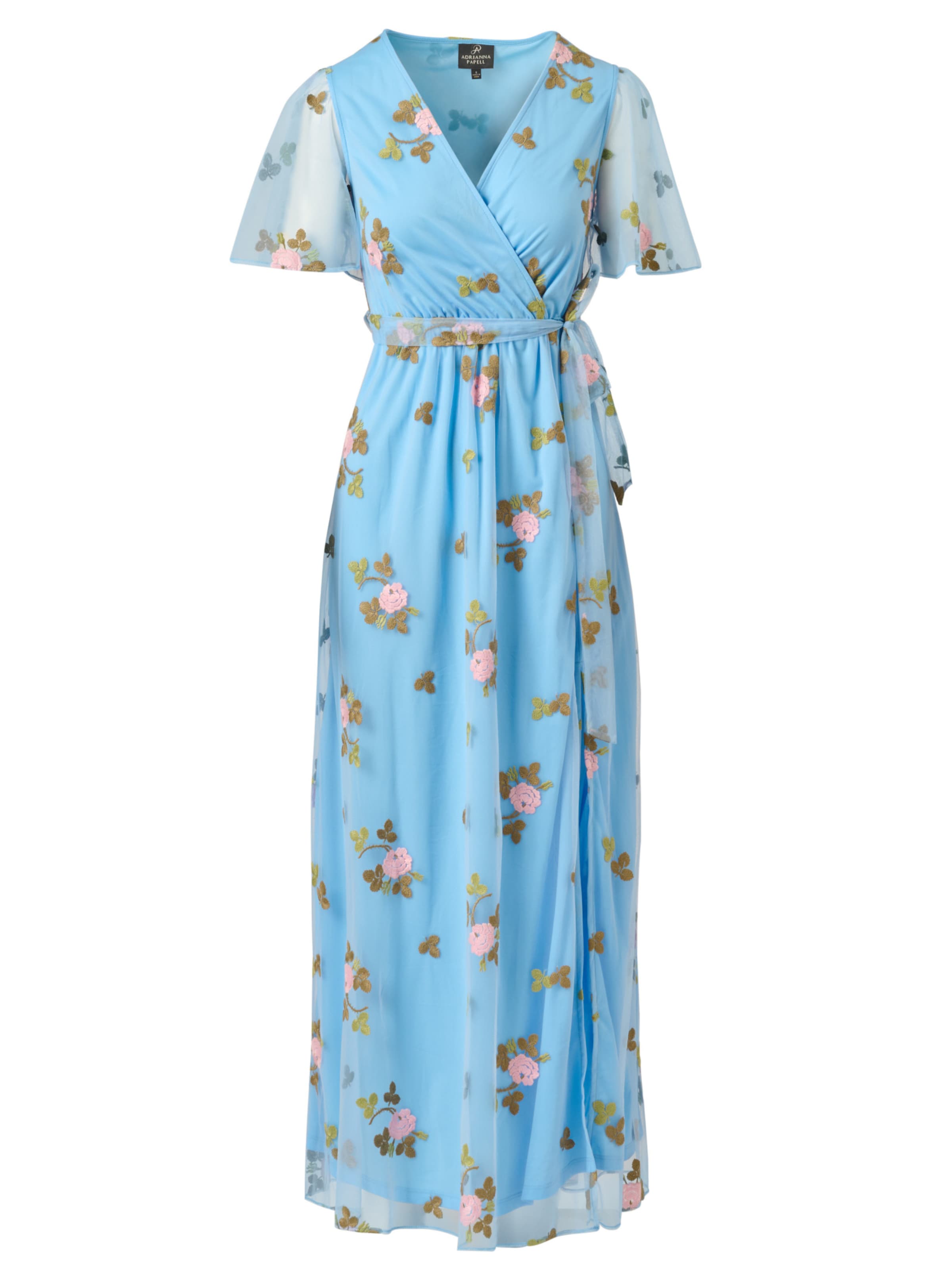 Adrianna Papell Dress in Blue: front