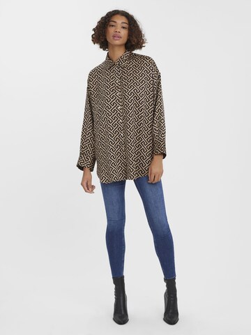VERO MODA Blouse 'DAISY' in Brown