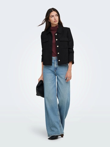 Veste mi-saison 'ONLPLISE' ONLY en noir