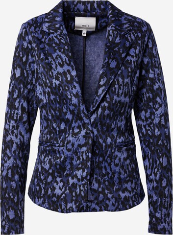 ICHI Blazers 'Kate Cameleon' in Blauw: voorkant