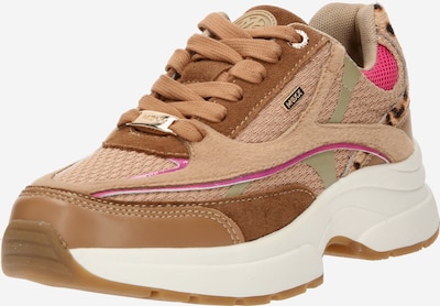 MEXX Platform trainers 'Moala' in Camel / Brown / Black, Item view