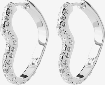 Pilgrim Earrings 'Sora' in Silver: front
