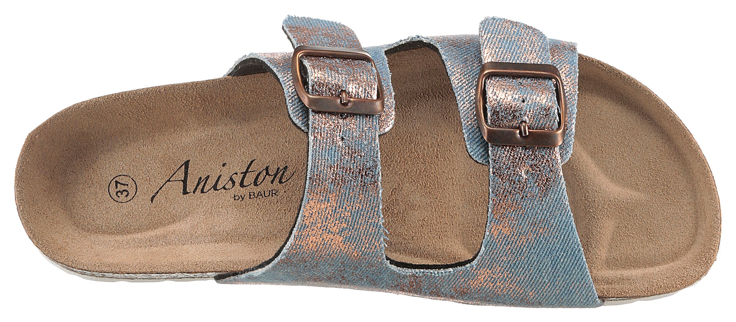 Aniston Pantolette in Blau