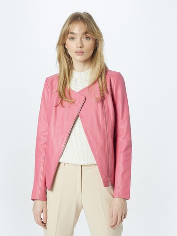 Maze Between-Season Jacket in Pink: front