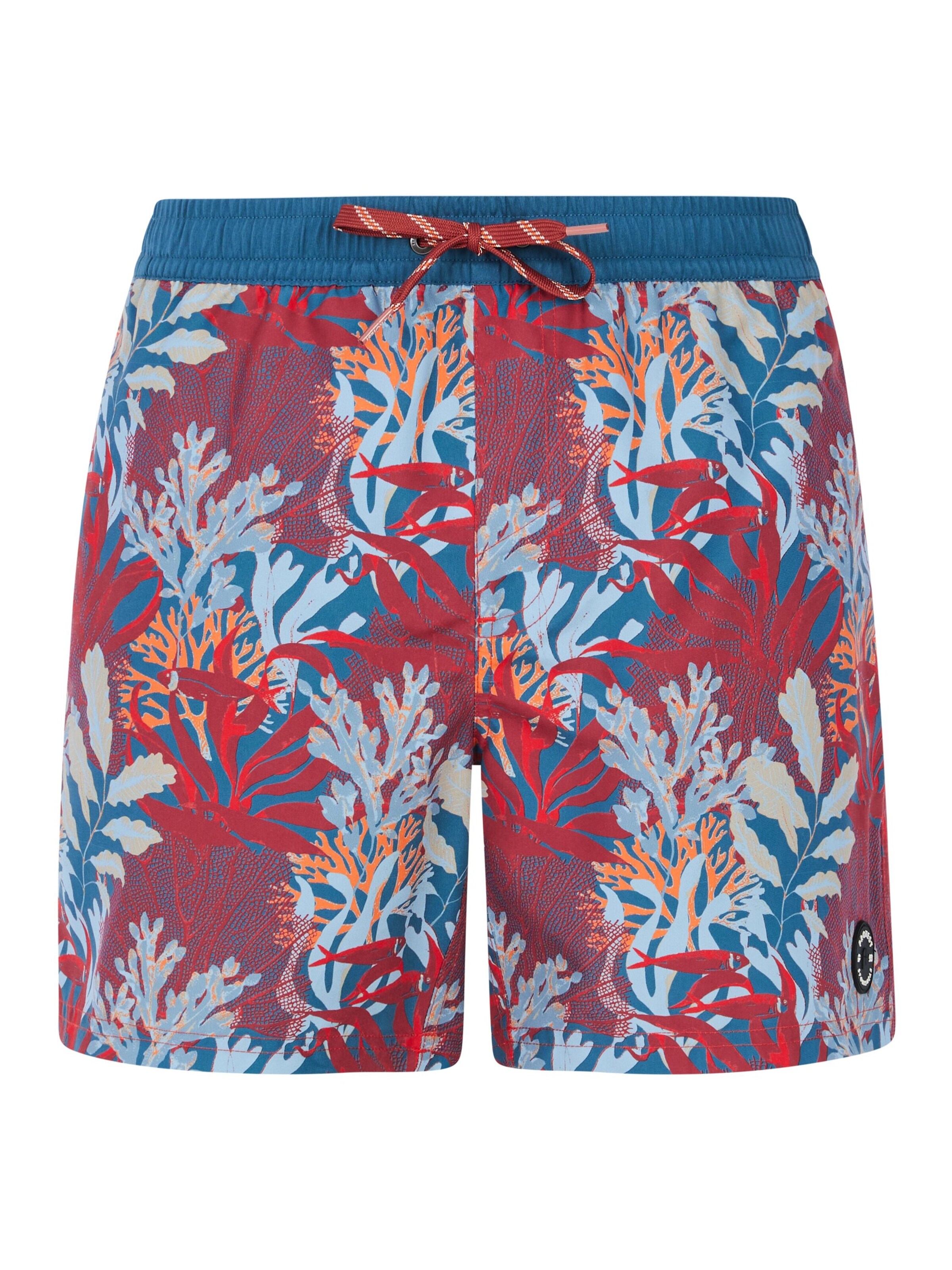 PROTEST Swimming shorts 'PRTEton' in Red: front