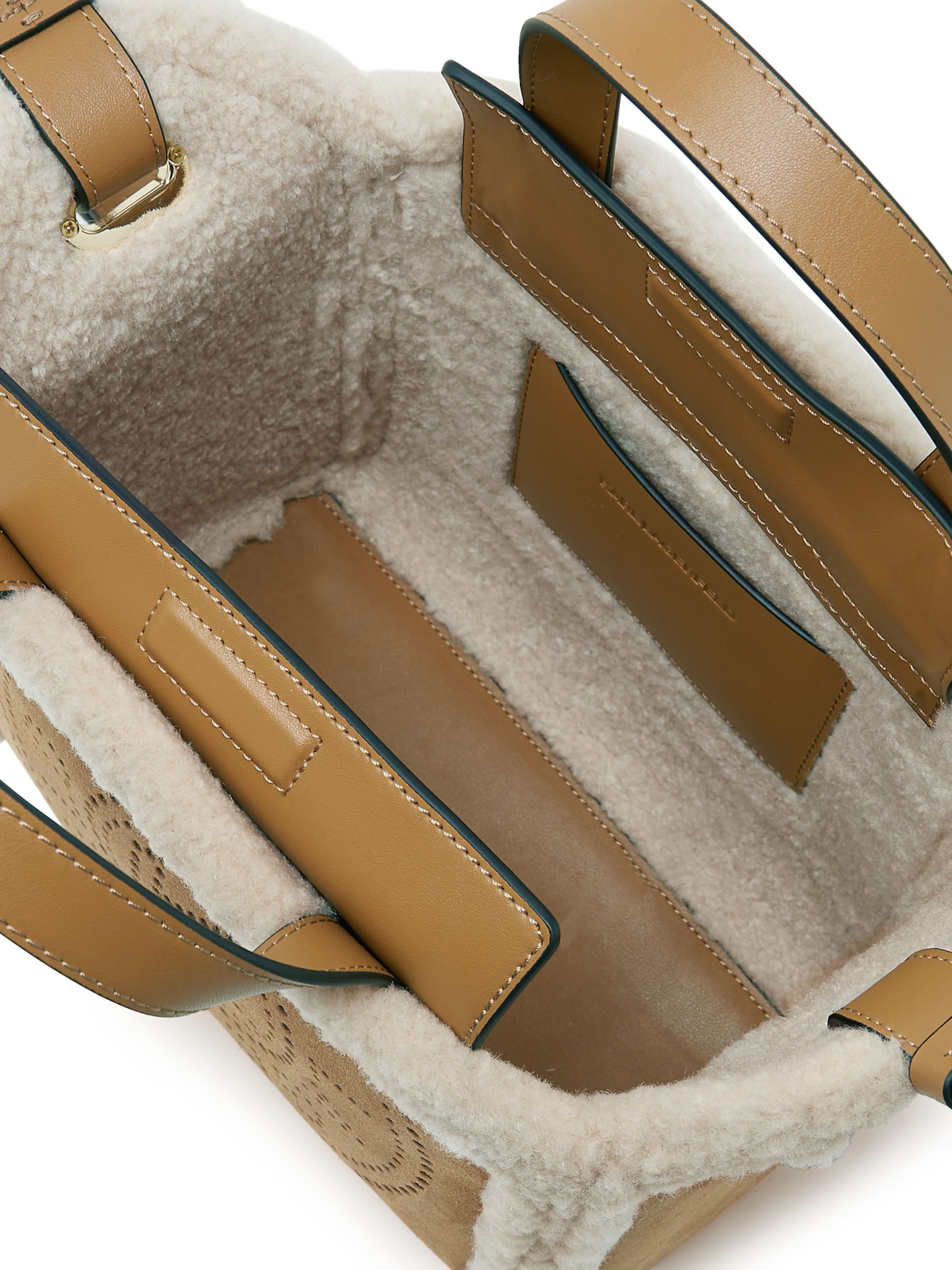 Poche ventrale Karl Lagerfeld en beige