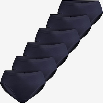 CON-TA Slip 'Modal' in Blau: Vorderseite