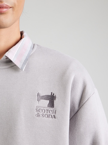 Bluză de molton de la SCOTCH & SODA pe gri