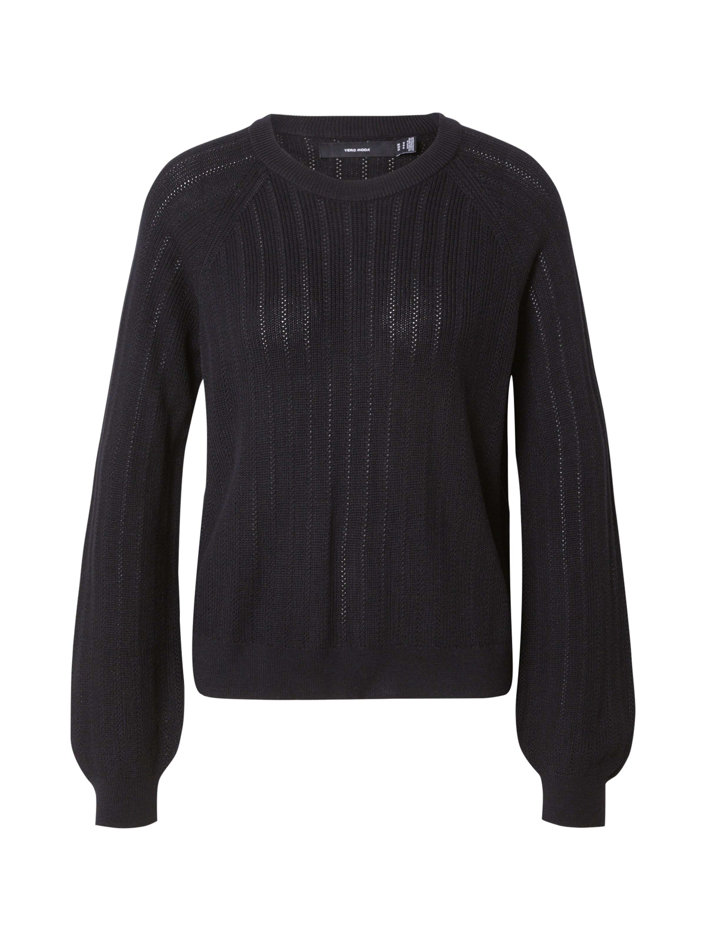 VERO MODA - Pullover 'NEW LEXSUN' em preto: frente