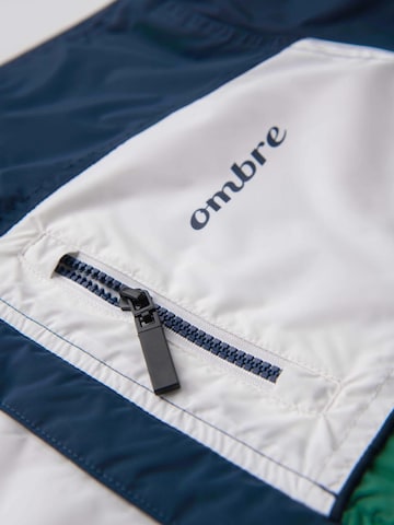 Ombre Přechodná bunda – zelená