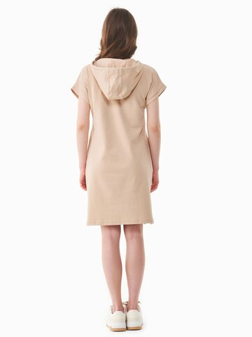 Organication Kleid in Beige