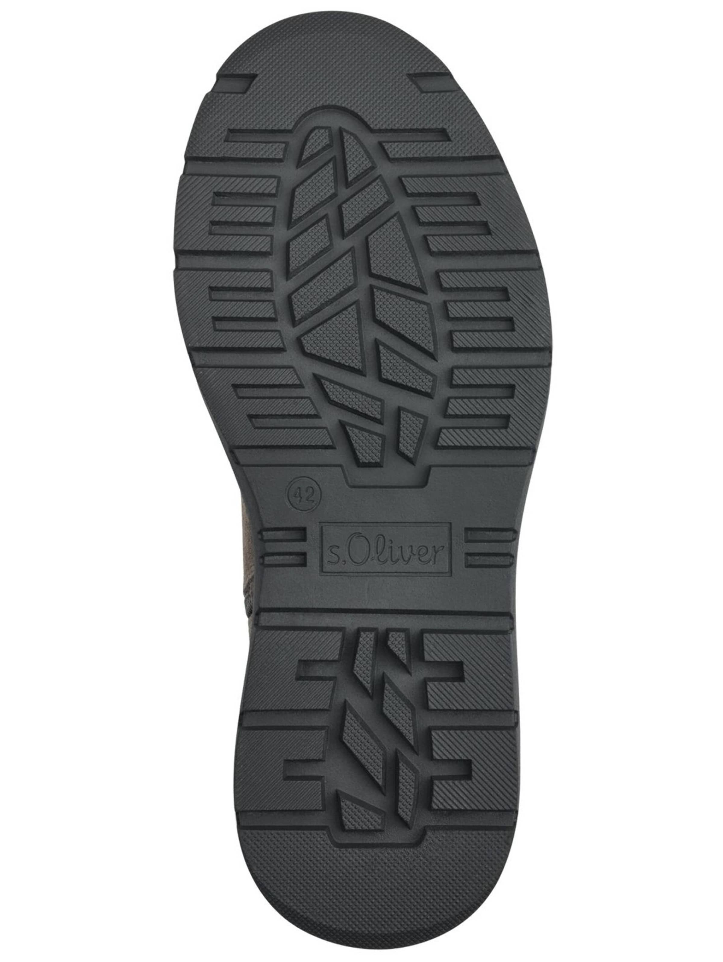 s.Oliver Lace-up boot in Grey