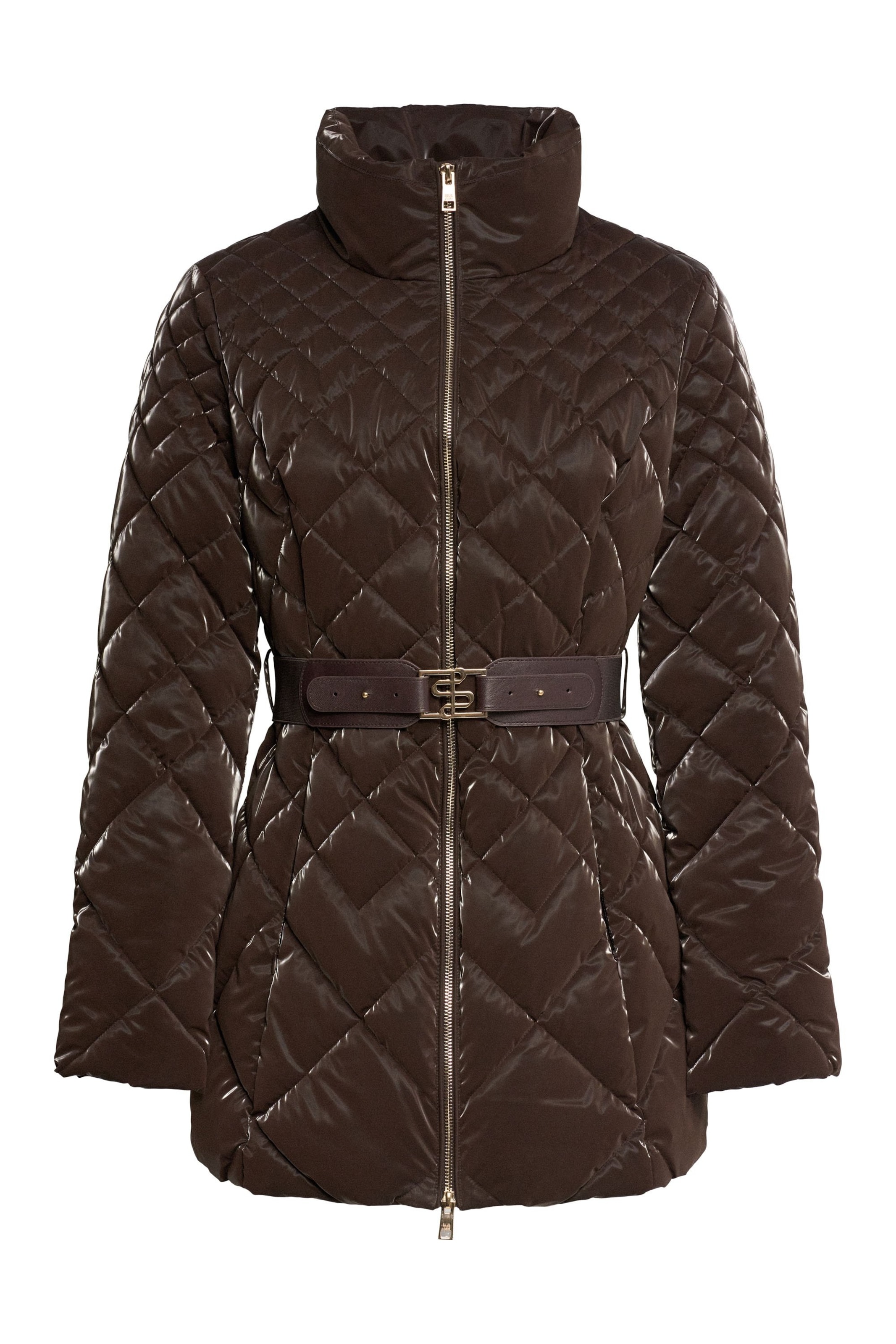 Salsa Jeans Winter jacket in Brown: front