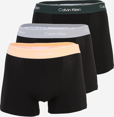 XS dydžio Boxer trumpikės iš Calvin Klein Underwear, spalva – pilka / abrikosų spalva / juoda / balta, Prekių apžvalga