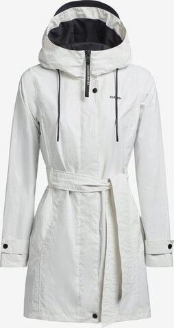 khujo Raincoat 'Alecia2' in White: front