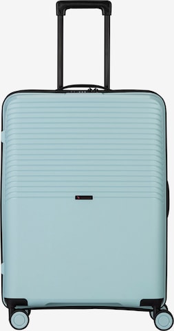 Trolley di Pack Easy in blu: frontale