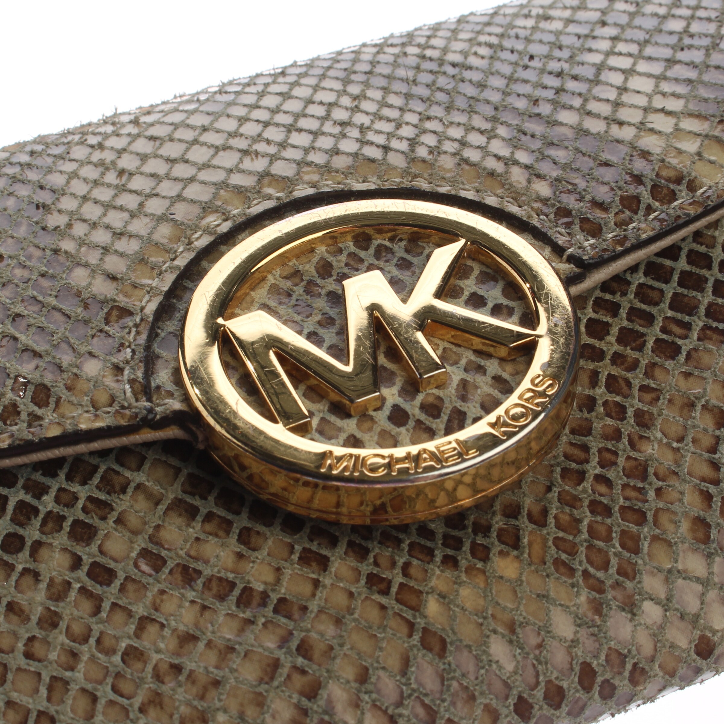 Michael Kors Small Leather Goods in One size in Grey