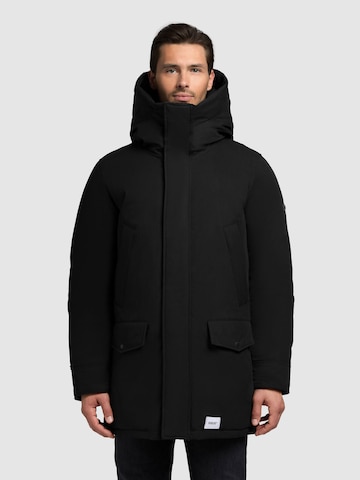 khujo Winter parka 'Kirk' in Black: front