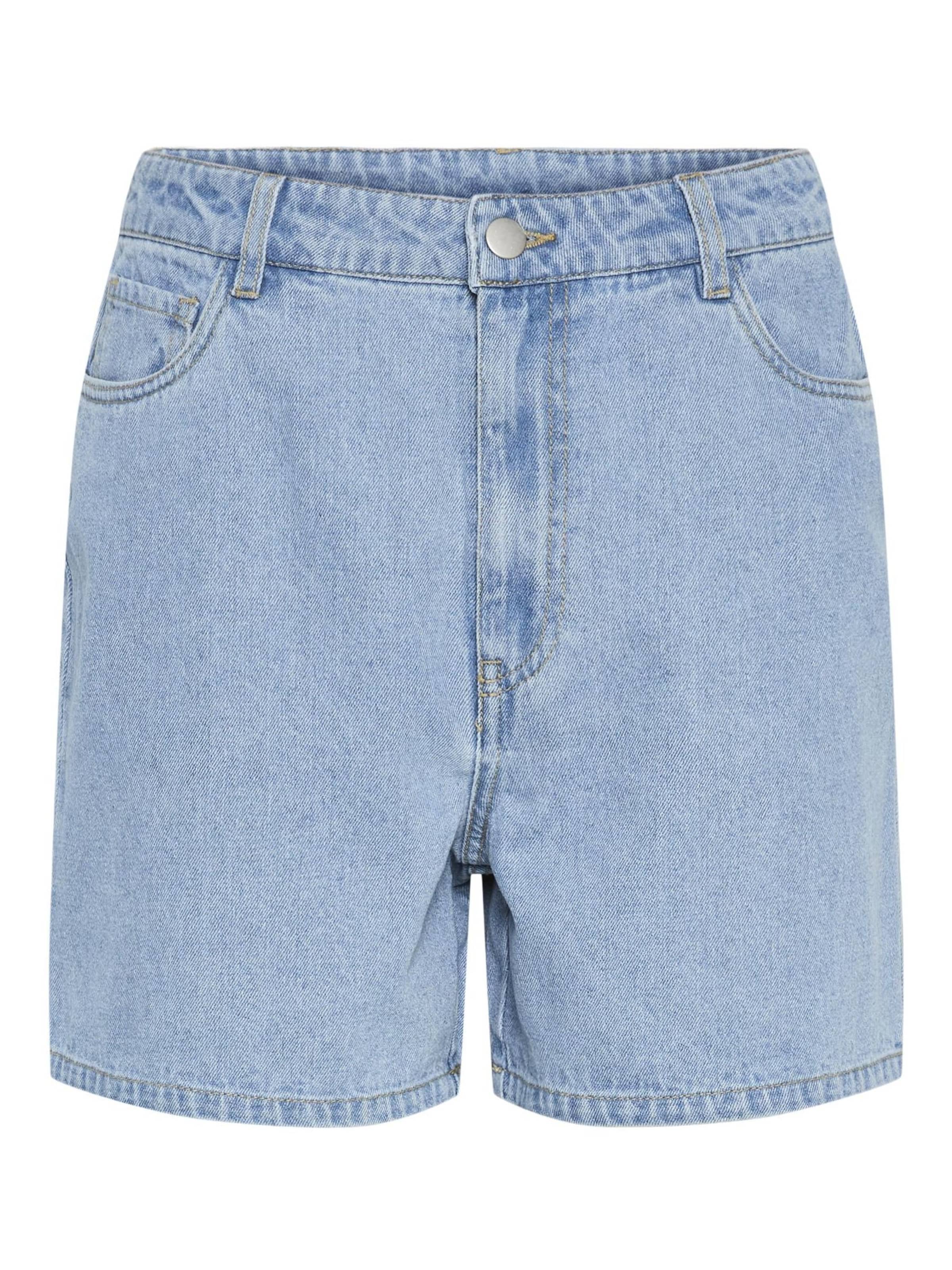 PIECES Baggy Τζιν &#x27;PCAbbi&#x27; σε μπλε: μπροστά