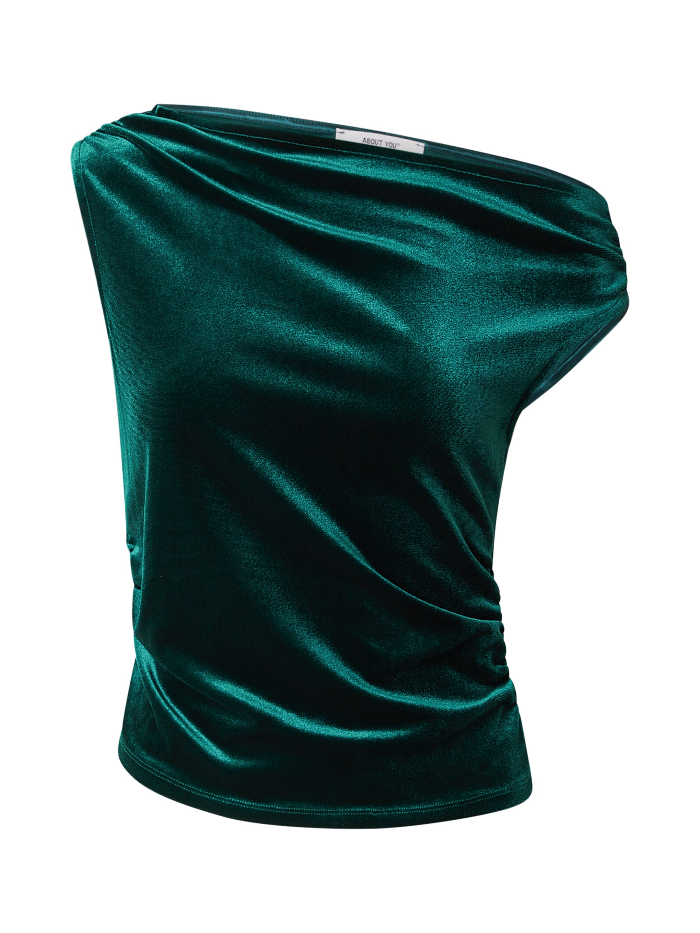 ABOUT YOU Blusentop 'Maribelle' in Grün: Vorderseite