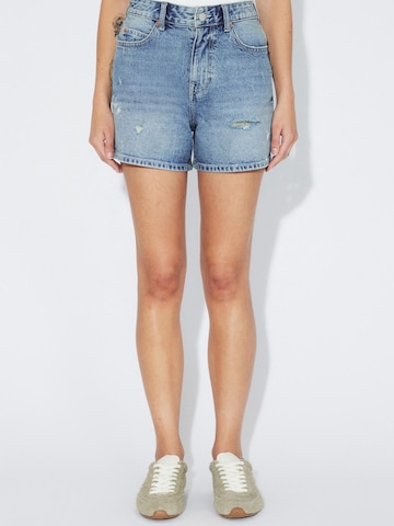 Dr. Denim Jeans 'Nora' in Blauw: voorkant
