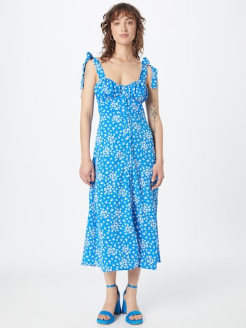 River Island Zomerjurk 'BETTY' in Blauw: voorkant