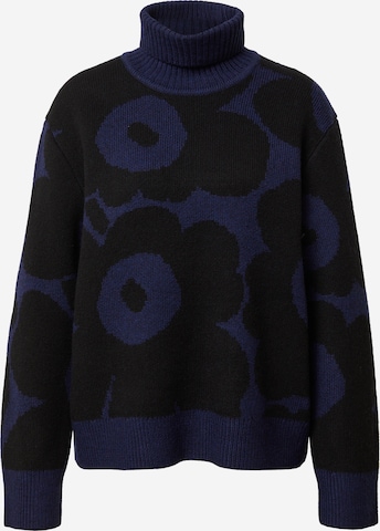 Marimekko Sweater 'Rudia' in Blue: front