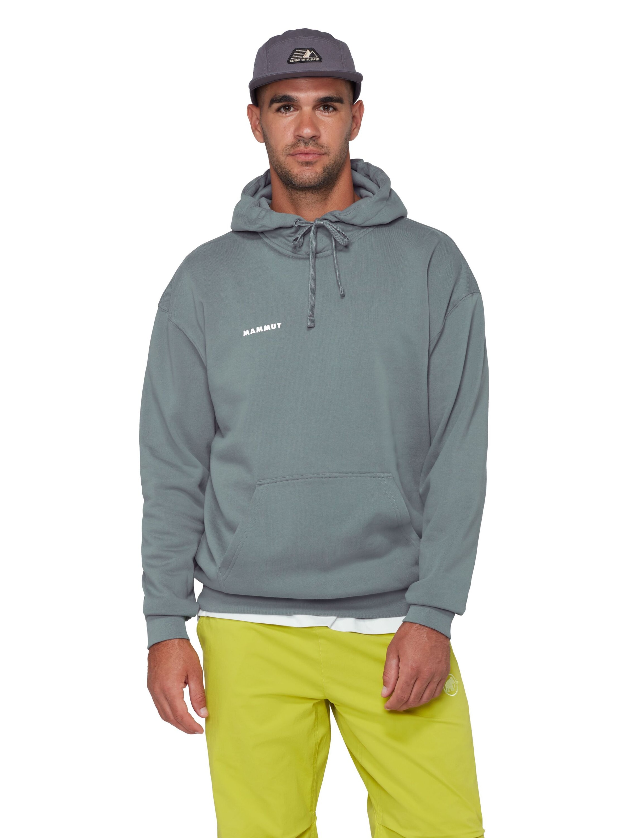 MAMMUT Athletic Sweater in Grey: front