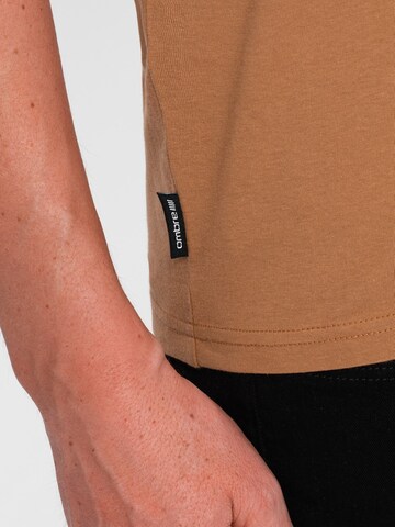 T-Shirt Ombre en marron
