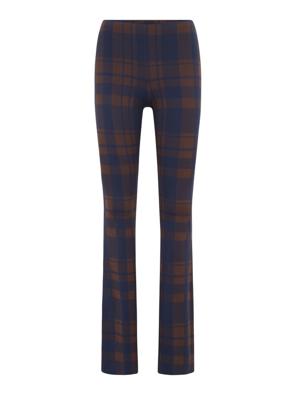 ABOUT YOU REBIRTH STUDIOS Flared Pants 'Livia' in Blue, Brown