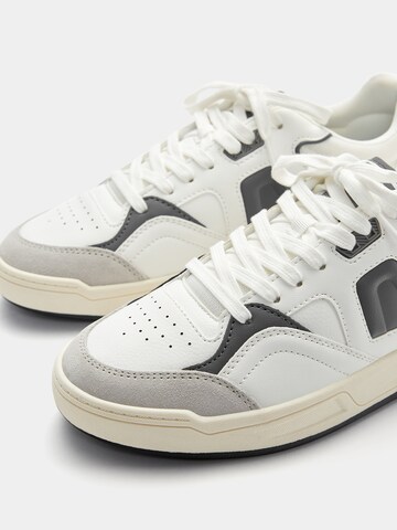 Pull&Bear Sneaker low i hvid