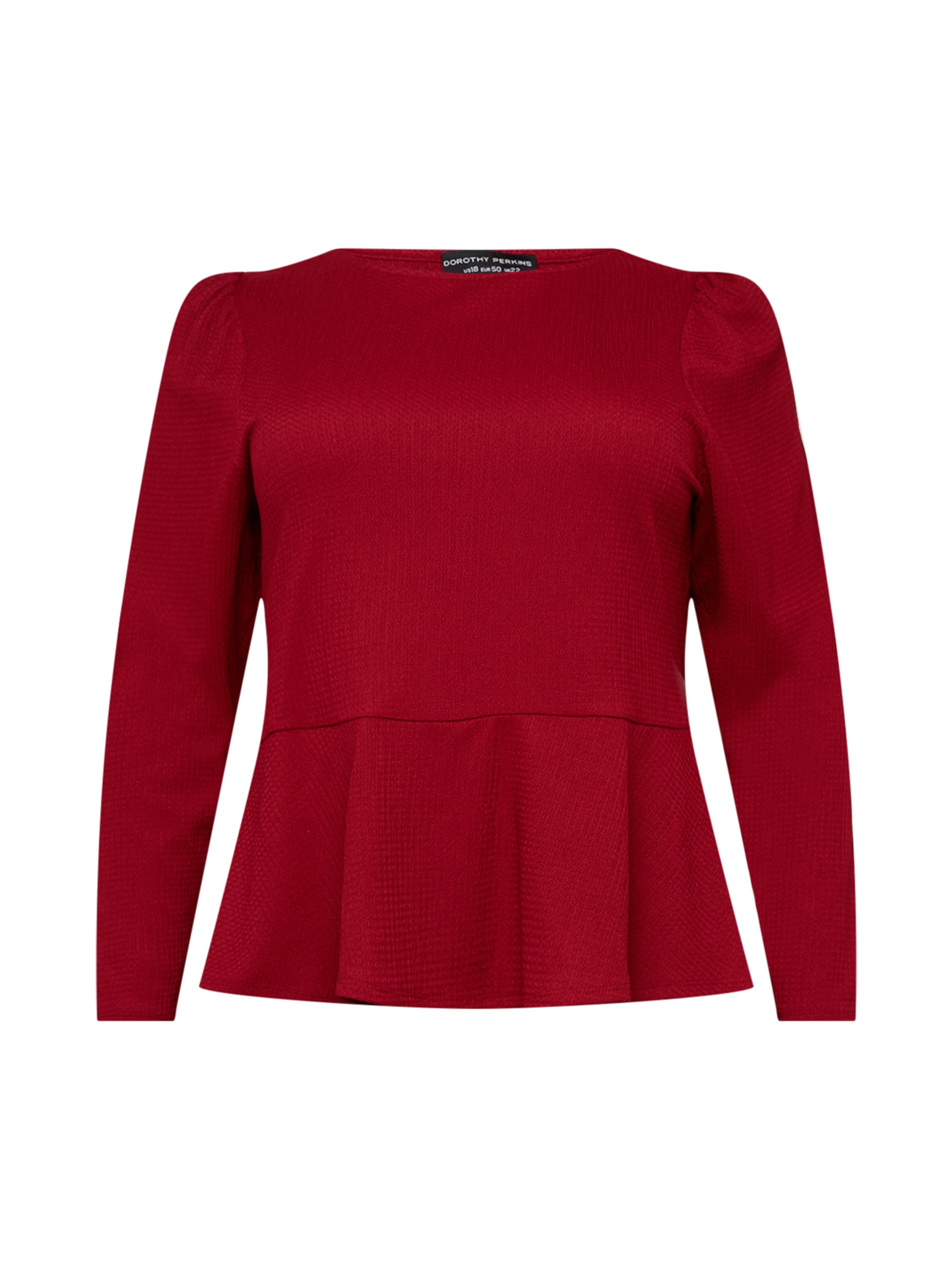 T-shirt 'Berry' Dorothy Perkins Curve en rouge : devant